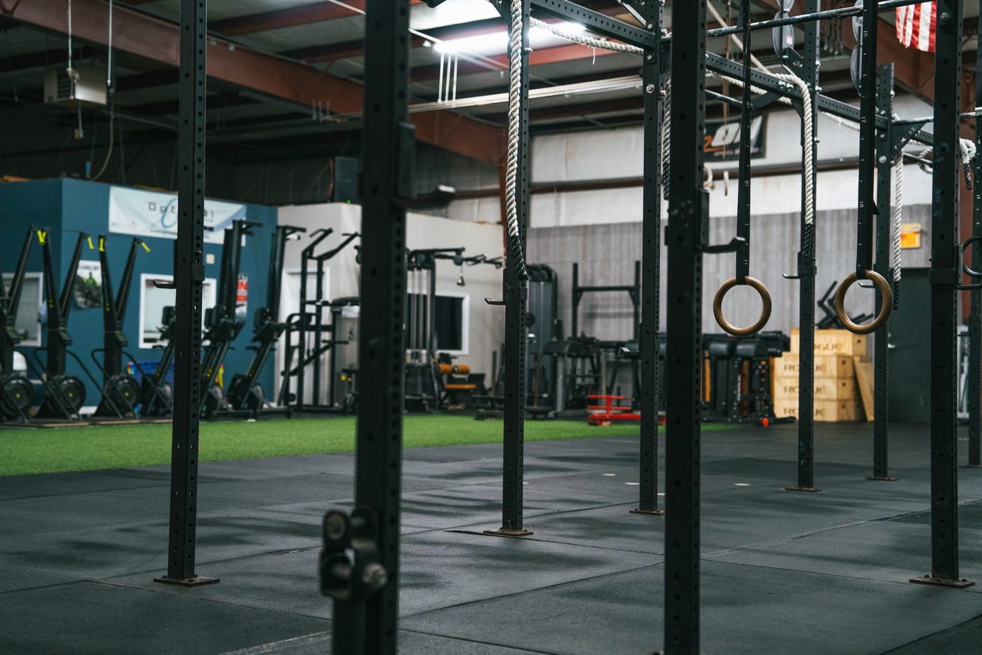Training floor at CrossFit Newnan