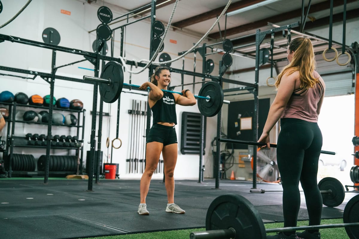Inside the FITT Warehouse gym